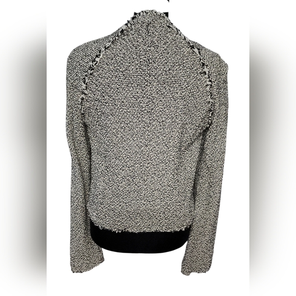 Rag & Bone Tweed Cotton Knit Button-Up Jacket, Womens 2 - Picture 5 of 11